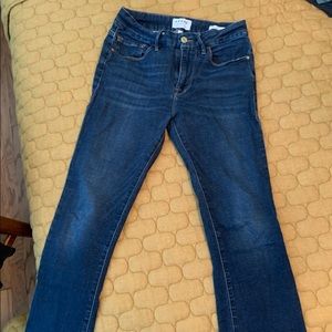 Frame le boot crop bustle Blvd